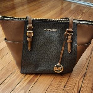 Michael Kors Charlotte tote bag in brown